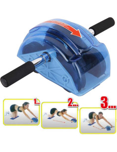 Rodillo Abdominal CfoPiryx Azul 40x16cm para Ejercicio 2