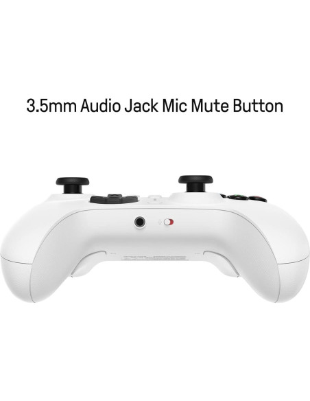 Controlador 8Bitdo Ultimate con Cable para Xbox y PC - Blanco