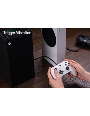 Controlador 8Bitdo Ultimate con Cable para Xbox y PC - Blanco