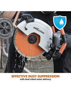 Sierra de Concreto Evolution R12DCT 12" Eléctrica 1800W 2