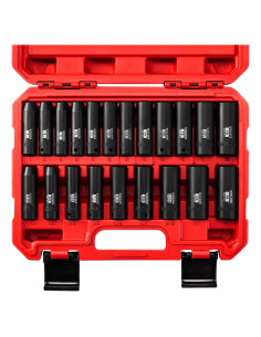 Juego de Enchufes de Impacto Profundo 21 Piezas WIILDIS