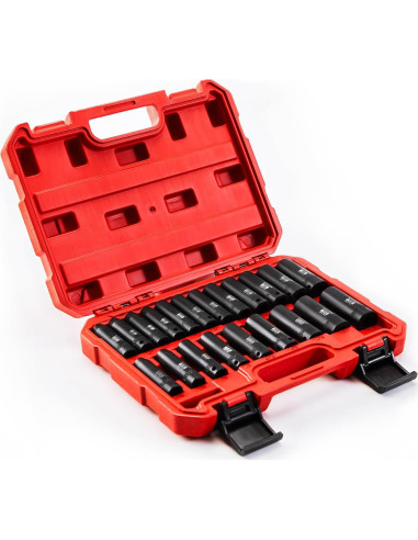 Juego de Enchufes de Impacto Profundo 21 Piezas WIILDIS