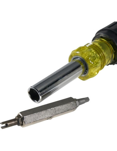 Destornillador 11-en-1 Klein Tools 32527 con puntas versátiles