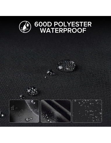 Cubierta de Almacenamiento Exterior ZUCONKITCH 124.5x61cm Impermeable