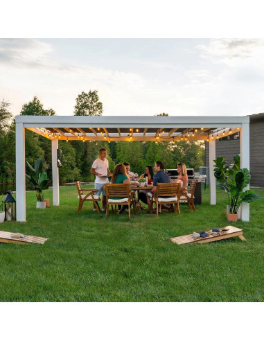 Soporte de Techo para Pérgola Rasugarlary 2x4 - 4 Pcs Acero