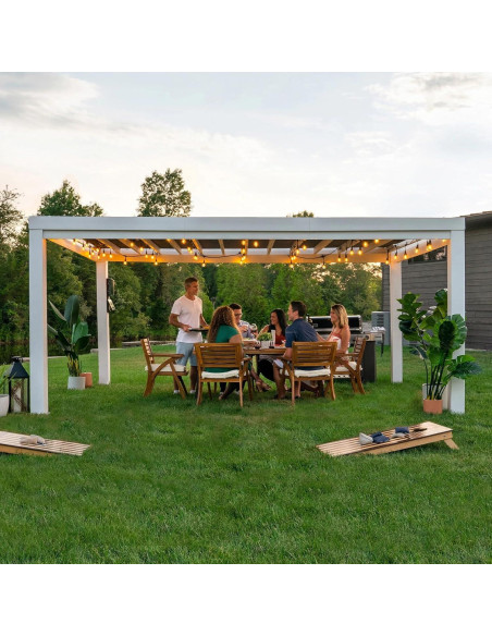 Soporte de Techo para Pérgola Rasugarlary 2x4 - 4 Pcs Acero