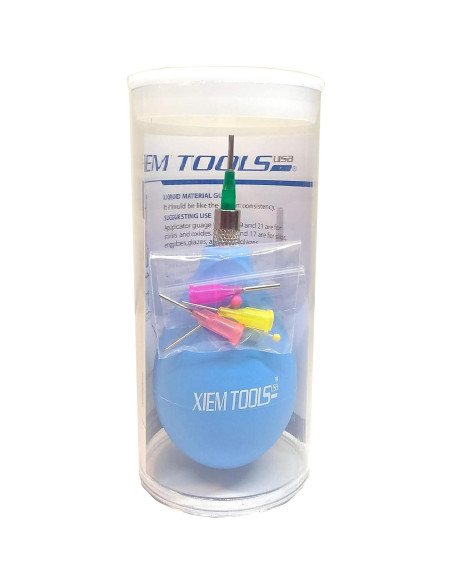 Aplicador de Precisión Xiem Set de 3 Onzas con Puntas
