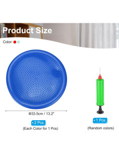 Cojín Inflable de Inestabilidad PATIKIL 33.5 cm PVC con Bomba 2