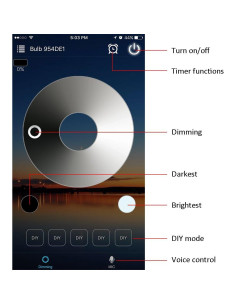 Kit de Luces LED Empotradas FVTLED 10pcs Blanco Cálido WiFi 2