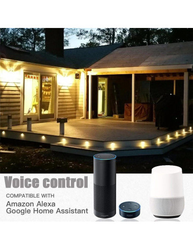 Kit de Luces LED Empotradas FVTLED 10pcs Blanco Cálido WiFi