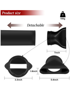Boquilla Plana Milwaukee M18 2724-20/2724-21 - Plástico ABS 2