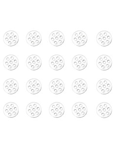 Filtros de Pantalla de Vidrio Borosilicato FDXGYH 20pcs 8mm