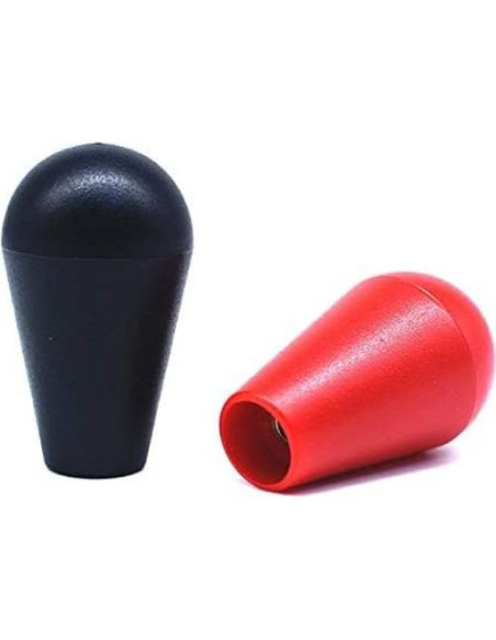 2 Pcs Joystick Bat Top Arcity Negro y Rojo para Arcade1up