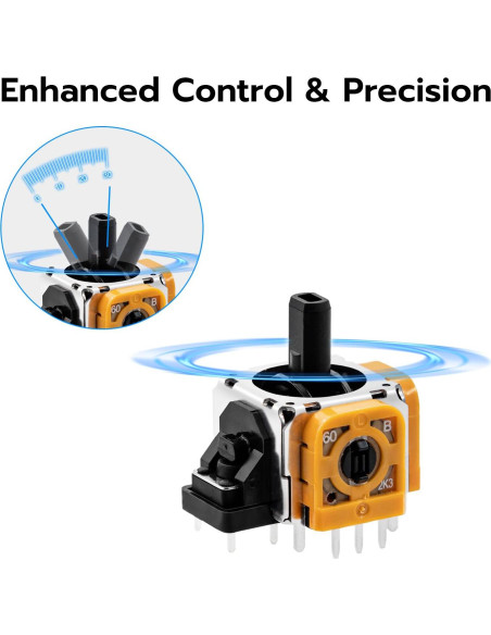 Kit de Reparación 7 en 1 Wigearss para Controlador PS5