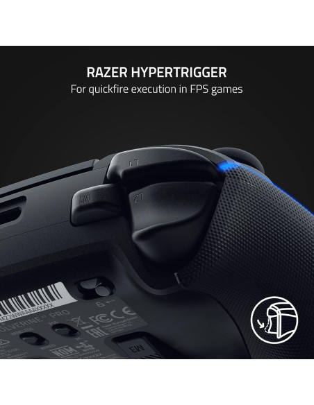 Controlador Inalámbrico Razer Wolverine V2 Pro PS5/PC - Negro