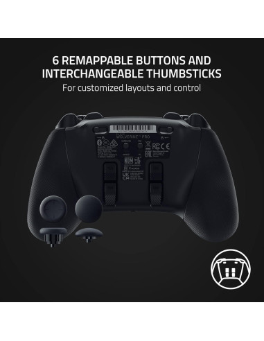 Controlador Inalámbrico Razer Wolverine V2 Pro PS5/PC - Negro
