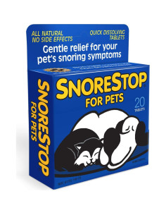 SnoreStop para Mascotas 20 Tabletas Masticables Antironquidos 2