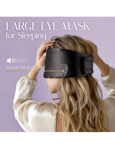 Máscara de Sueño de Seda OLESILK Grande Anti Arrugas