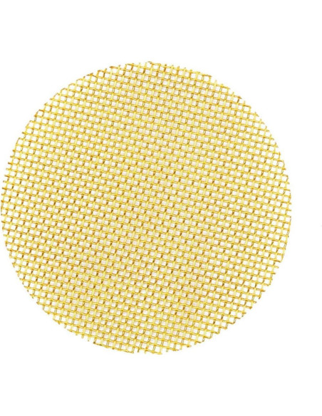 200 Pantallas de Tubo de Latón Premium 1.27 cm con Caja Metal