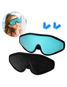 Máscaras de Sueño 3D para Niños Geyoga - 2 Piezas Ajustables