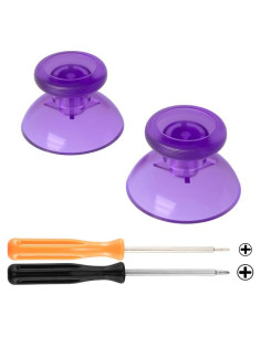 Joysticks 3D eXtremeRate Púrpura Atómico para Nintendo Switch Pro