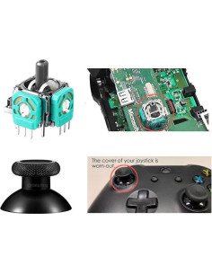 Kit de Reemplazo Joystick Xbox One S/X AXZMSZX 4 Piezas 2