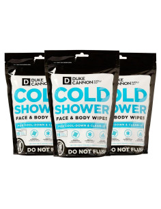 Toallitas Frías de Ducha Duke Cannon - 15 Toallitas Mentoladas