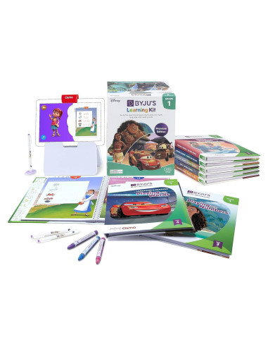 BYJU'S Aprendizaje Disney 1er Grado App + 8 Cuadernos 5-7 años