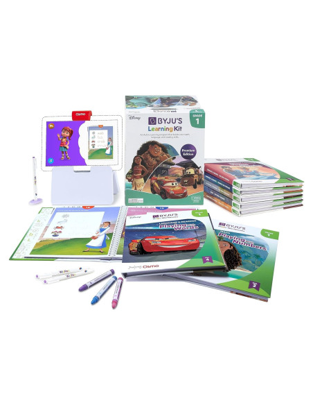 BYJU'S Aprendizaje Disney 1er Grado App + 8 Cuadernos 5-7 años