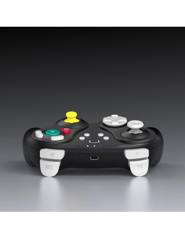 Controlador Bluetooth NYXI Warrior para Switch/NGC/Wii/PC - Negro