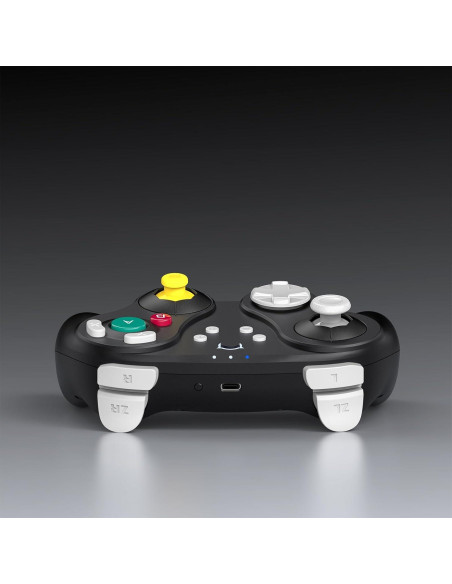 Controlador Bluetooth NYXI Warrior para Switch/NGC/Wii/PC - Negro