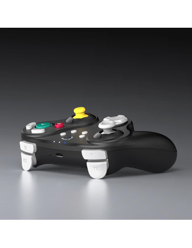 Controlador Bluetooth NYXI Warrior para Switch/NGC/Wii/PC - Negro