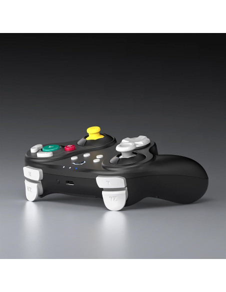 Controlador Bluetooth NYXI Warrior para Switch/NGC/Wii/PC - Negro