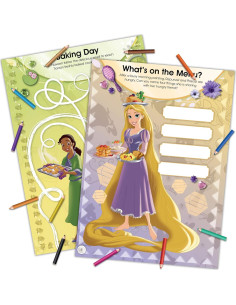Libro de Actividades Princesas Disney Bendon 48 Páginas + Lápices 2