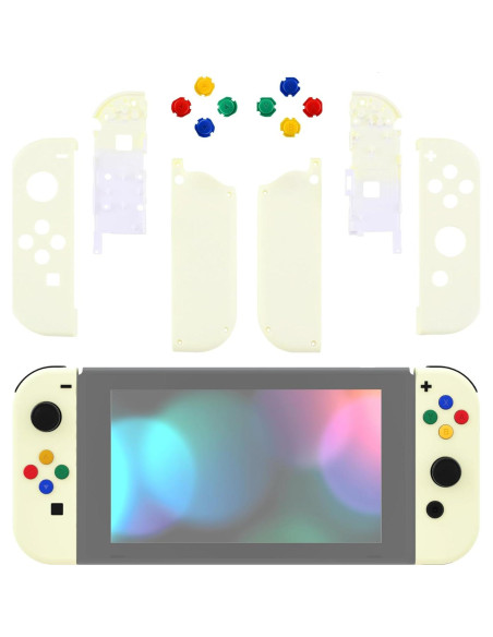 Carcasa de Reemplazo eXtremeRate Joycon Nintendo Switch Amarillo