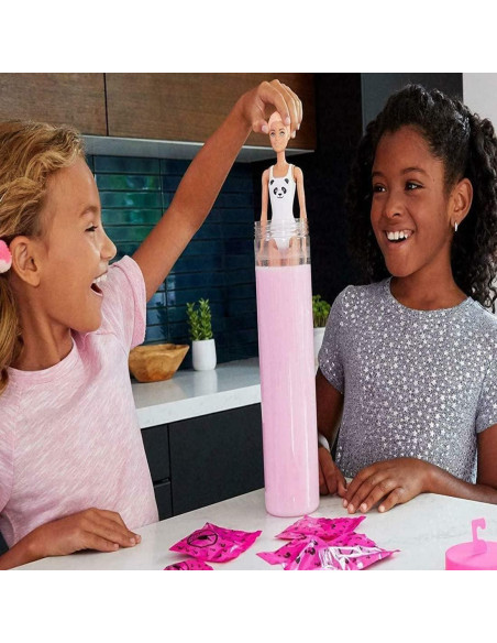 Muñeca Barbie Color Reveal Brillante con 7 Sorprisas - Mattel