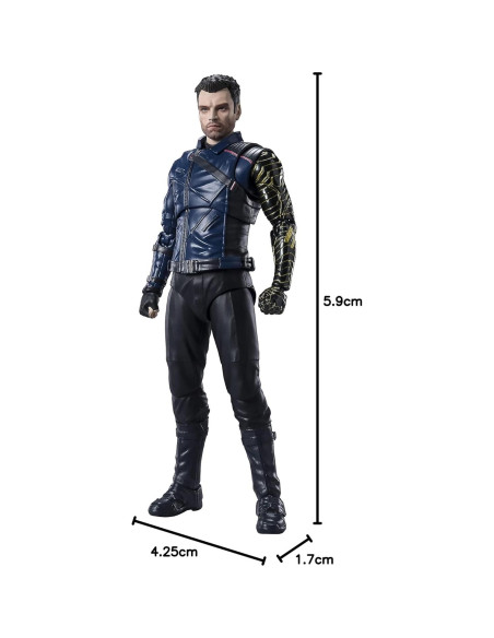 Figura de Acción S.H.Figuarts Bandai Bucky Barnes 15 cm