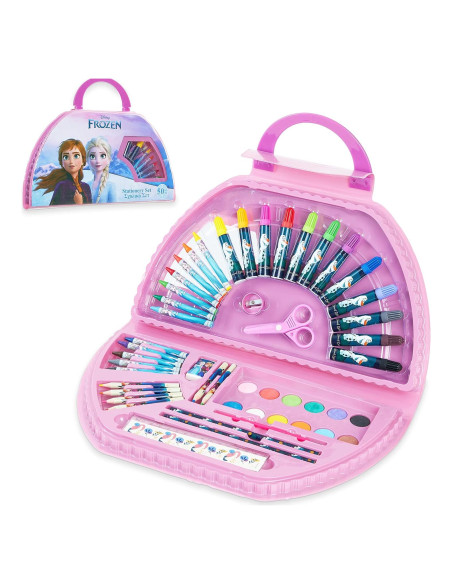 Juego de lápices de colores Disney Frozen 50 piezas para niños
