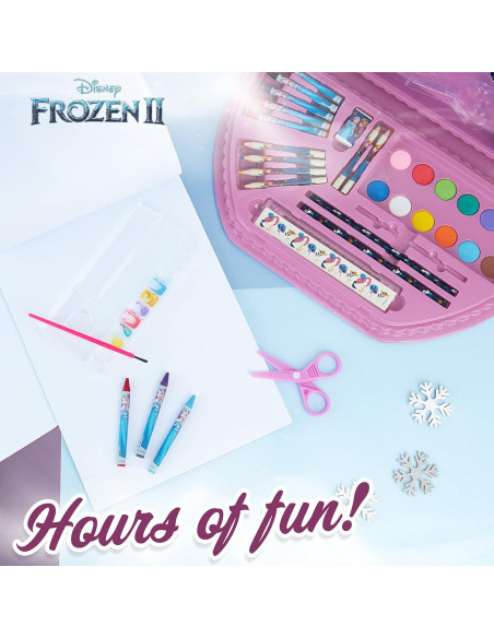 Juego de lápices de colores Disney Frozen 50 piezas para niños