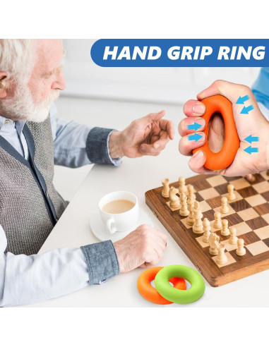 Fortalecedor de Agarre de Mano Roygra - Kit 5 Piezas