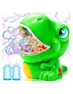 Máquina de Burbujas Joyin Dinosaurio Verde 5000 Burbujas/min