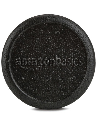 Rodillo de espuma alta densidad Amazon Basics 60 cm negro