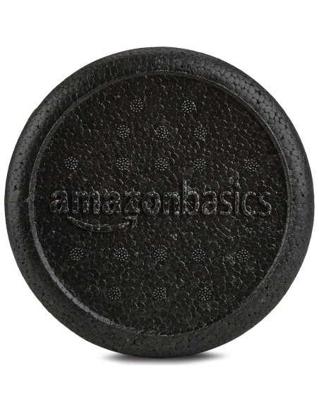 Rodillo de espuma alta densidad Amazon Basics 60 cm negro