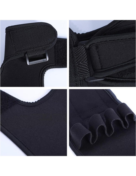 Férula para Muñeca y Dedos CRAZY ROSA - Rehabilitación 2 Pzas