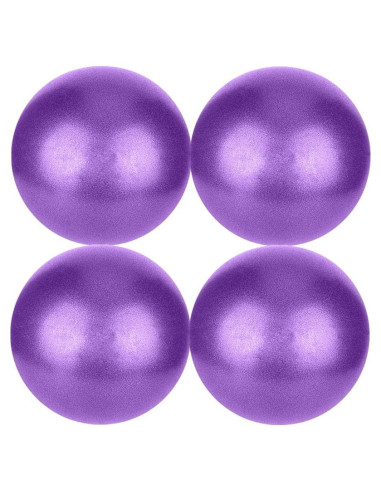 Pelota de Pilates Goonidy 22,86 cm Morada para Ejercicio