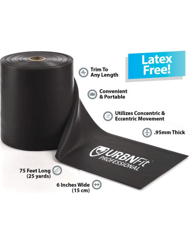 Bandas de Resistencia URBNFit 25 Yards Extra Fuerte TPE