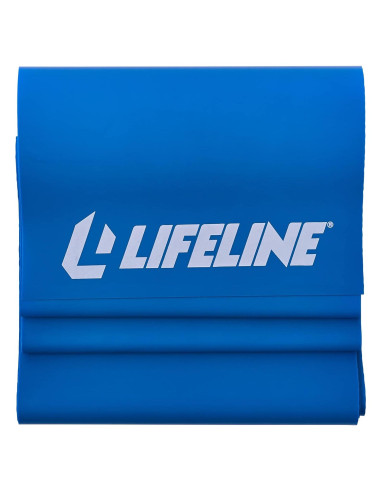 Banda Plana de Resistencia Lifeline Nivel 5 Azul 182,88 cm