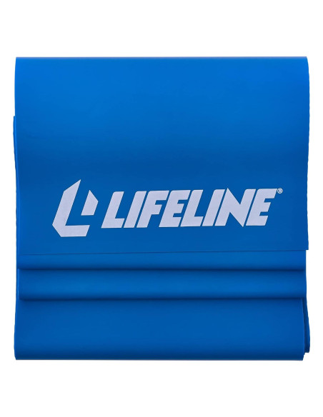 Banda Plana de Resistencia Lifeline Nivel 5 Azul 182,88 cm