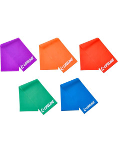 Banda Plana de Resistencia Lifeline Nivel 5 Azul 182,88 cm 2