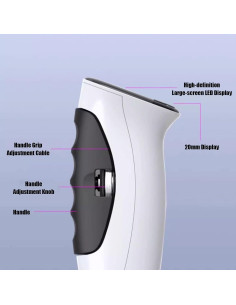 Dinamómetro de Fuerza de Agarre Eléctrico Brrnoo LED 2
